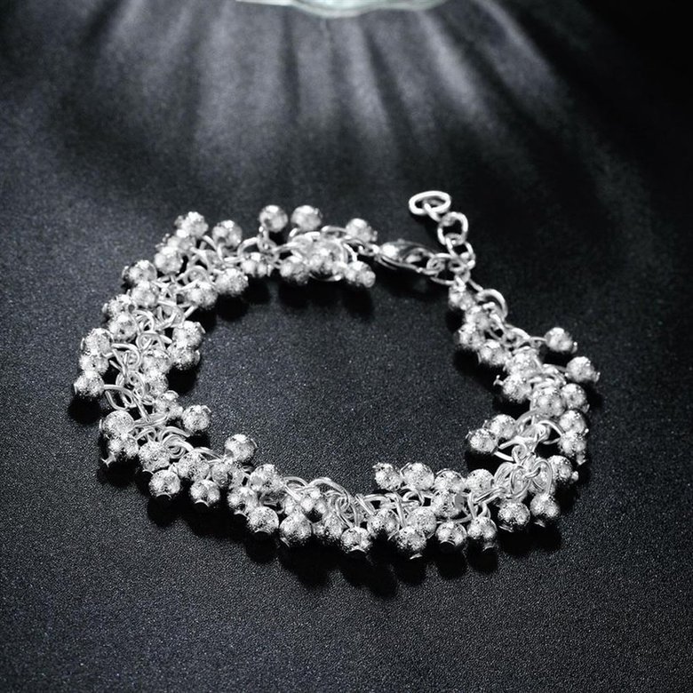 Wholesale Romantic Silver Water Drop Bracelet TGSPB308 4