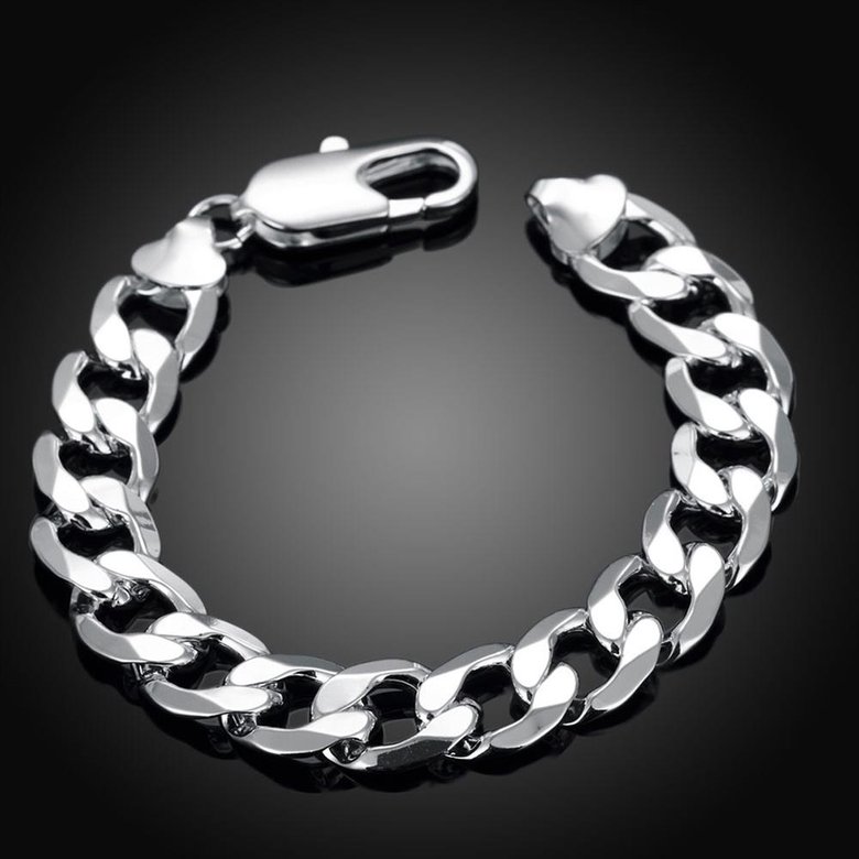 Wholesale Trendy Silver Round Bracelet TGSPB313 1