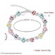 Wholesale Romantic Colorful Stones Silver Bracelet TGSPB014 0 small