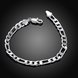 Wholesale Romantic Silver Round Bracelet TGSPB315 2 small