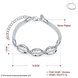 Wholesale Romantic Silver Round Bracelet TGSPB331 0 small