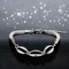Wholesale Romantic Silver Round Bracelet TGSPB331 2 small