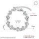 Wholesale Trendy Silver Round CZ Bracelet TGSPB340 1 small