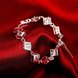 Wholesale Trendy Silver Round CZ Bracelet TGSPB340 3 small