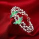 Wholesale Romantic Imitation Rhodium Animal Bracelet TGSPB346 1 small