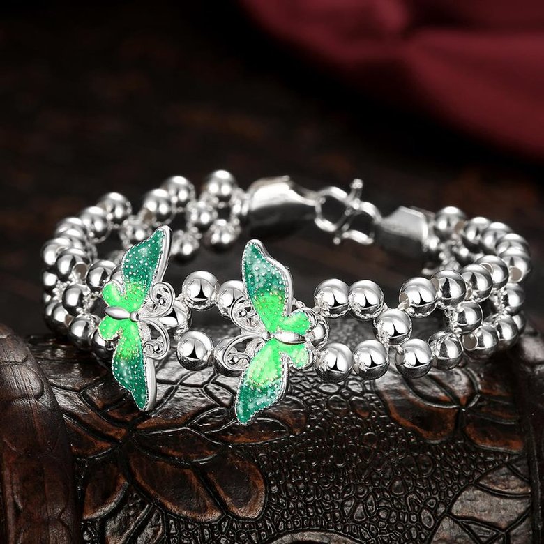 Wholesale Romantic Imitation Rhodium Animal Bracelet TGSPB346 2