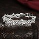 Wholesale Romantic Silver Round Bracelet TGSPB348 0 small