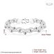 Wholesale Romantic Silver Round Bracelet TGSPB348 1 small