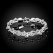 Wholesale Romantic Silver Round Bracelet TGSPB348 2 small