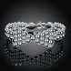 Wholesale Trendy Silver Round Bracelet TGSPB355 1 small