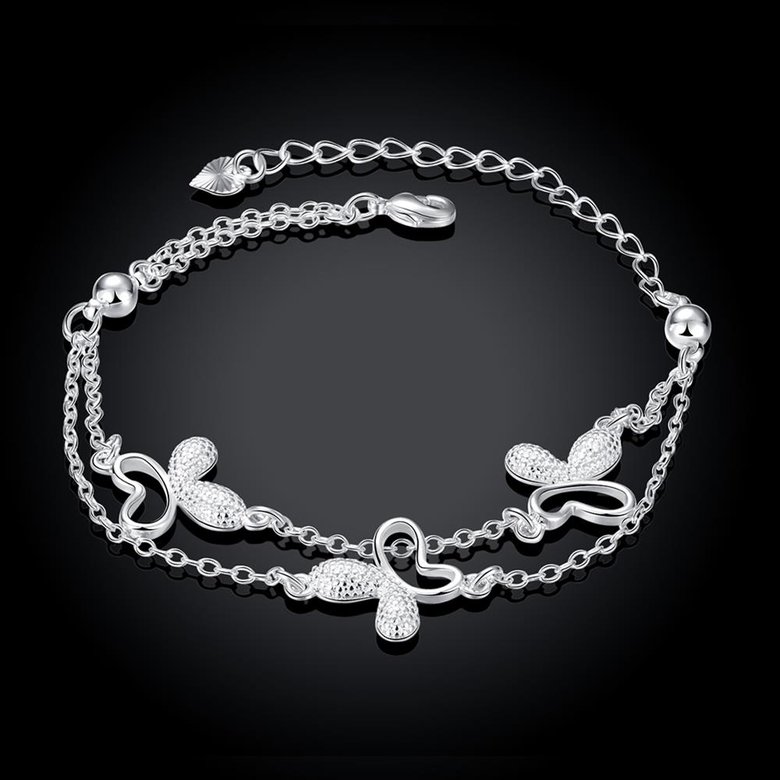 Wholesale Romantic Silver Animal Bracelet TGSPB370 1