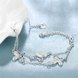 Wholesale Romantic Silver Animal Bracelet TGSPB370 2 small