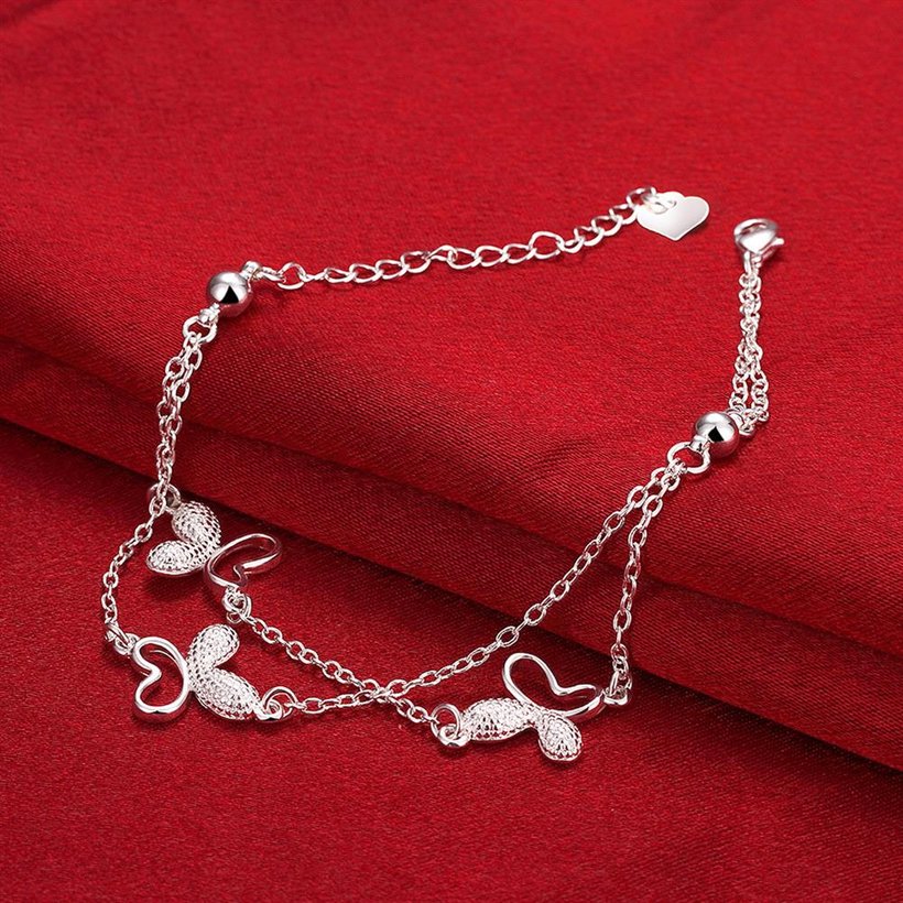 Wholesale Romantic Silver Animal Bracelet TGSPB370 3