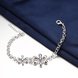 Wholesale Romantic Silver Plant CZ Bracelet TGSPB420 2 small