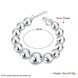 Wholesale Trendy Silver Heart Bracelet TGSPB070 0 small