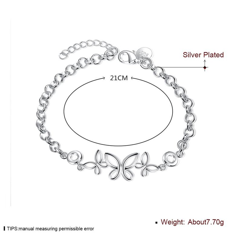 Wholesale Trendy Silver Insect Bracelet TGSPB098 0