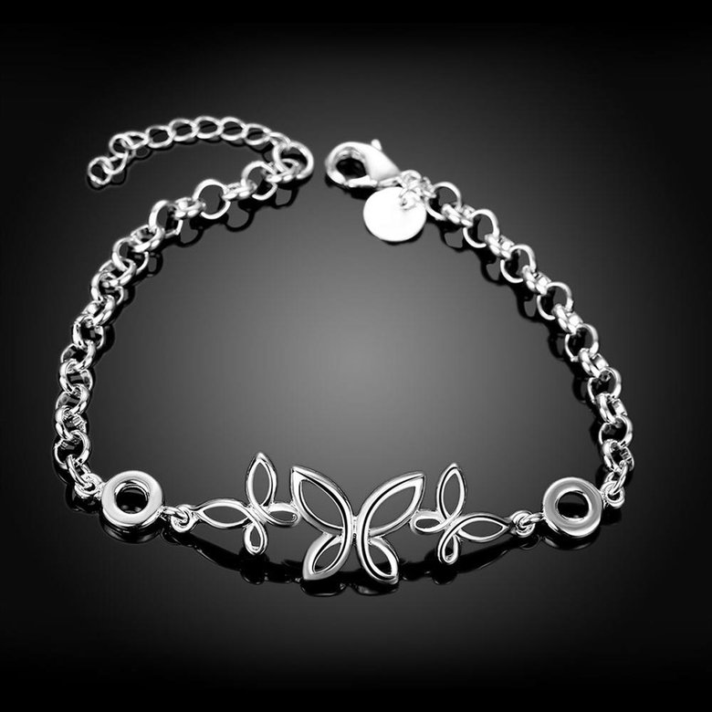 Wholesale Trendy Silver Insect Bracelet TGSPB098 1