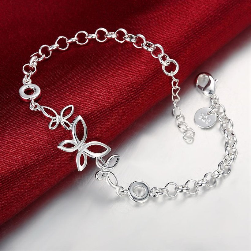 Wholesale Trendy Silver Insect Bracelet TGSPB098 4