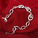 Wholesale Trendy Silver Geometric Bracelet TGSPB100 3 small