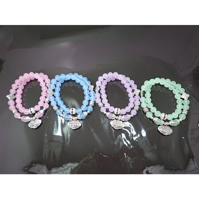 Wholesale Ladies Natural Opal Beads Bracelets Crystal Fashion Female Bracelet Vintage Braceletes Women Rope Chain VGB010 1