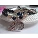 Wholesale Natural Black  Bracelet beads Strand Mala Rosary Buddhist Buddha Lover Lucky Amulet Jewelry VGB012 1 small