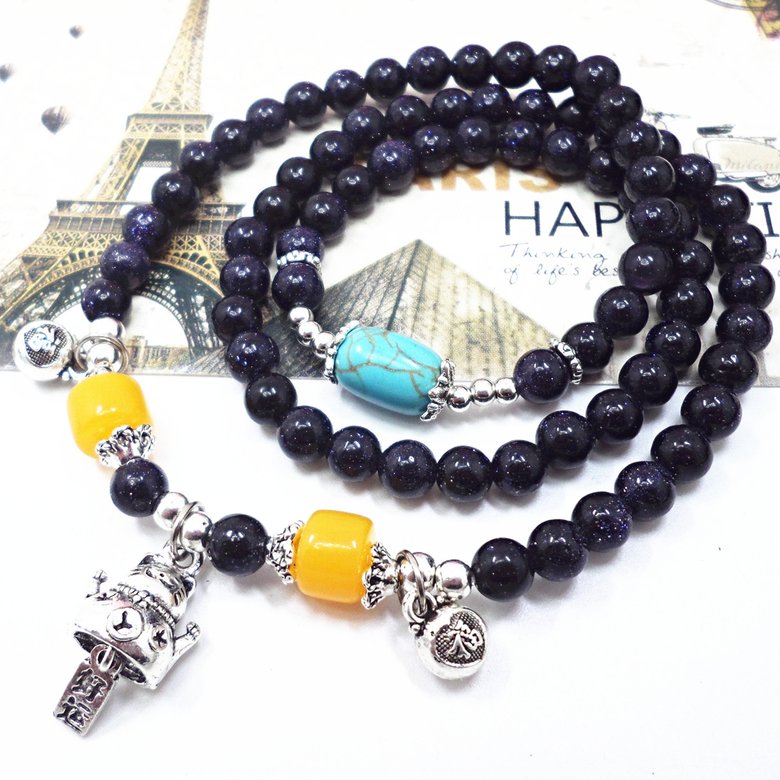 Wholesale Fashion natural Jewelry sardonyx loose beads bracelet be fit for men and women Accessories and amulets VGB016 0