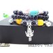 Wholesale Fashion natural Jewelry sardonyx loose beads bracelet be fit for men and women Accessories and amulets VGB016 3 small