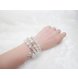 Wholesale White Beads Buddhist Buddha Meditation crystal Beads Natural Stone Prayer Bead Bracelet Women Jewelry Women Stretch Yoga Jewelry VGB017 0 small