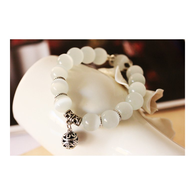 Wholesale Ladies Natural Opal Beads Bracelets Crystal Fashion Female Bracelet Vintage Braceletes Women Rope Chain VGB018 1