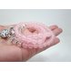 Wholesale Women Bracelets Charms Natural Stone Bracelets Pink Quartz with Butterfly Pendent Bracelets for Women Stone Beads Charms Jewelry VGB022 1 small