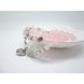 Wholesale Women Bracelets Charms Natural Stone Bracelets Pink Quartz with Butterfly Pendent Bracelets for Women Stone Beads Charms Jewelry VGB022 4 small