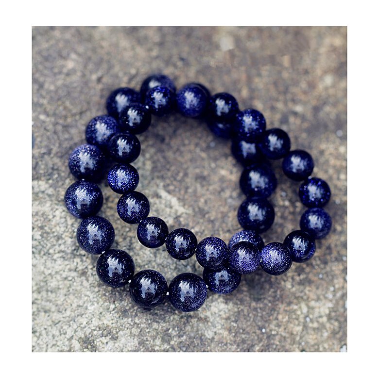 Wholesale Planet Blue sand Bracelet for Women Natural Stone Universe Beads Men Bracelet Elastic Yoga Chakra Healing Energy Jewelry VGB025 4