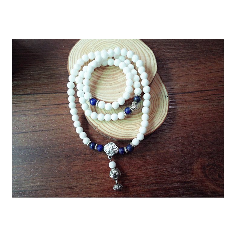 Wholesale Natural Crystal Opal Survival Bracelet Yoga Bracelete Buddha Prayer Beads For Girls Gift Best Friends VGB029 3