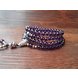 Wholesale Natural Purple Crystal Amethysts Bracelet Beads Necklace Yoga Mala Stone Bracelet for Women Buddha Energy Jewelry VGB031 1 small