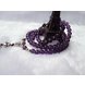 Wholesale Natural Purple Crystal Amethysts Bracelet Beads Necklace Yoga Mala Stone Bracelet for Women Buddha Energy Jewelry VGB031 2 small