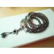 Wholesale Natural sunflower bracelet Crystal Smoky Quartz Round Bead Men Women Bracelet Healing Energy Gift Lucky Jewelry VGB035 1 small