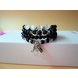 Wholesale Natural Jewelry Black fashion tourmaline stones loose beads The key locks bracelet be fit for Glamour rmen and women amulet VGB037 2 small