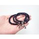 Wholesale Blue gold sand natural stone stretch peanut bracelet elastic pulserase retro beads charms expandable women fashion jewelry VGB038 3 small
