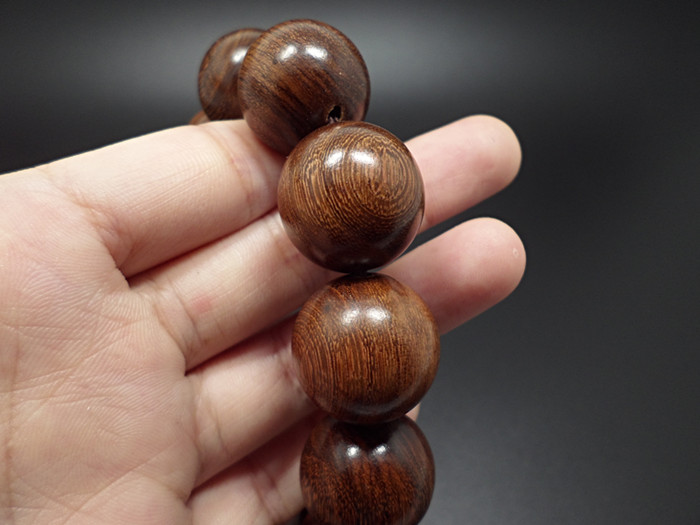 Wholesale Buddha Jewelry Natural authentic gold sandalwood beads bracelet for men and women Christmas Gift VGB039 2