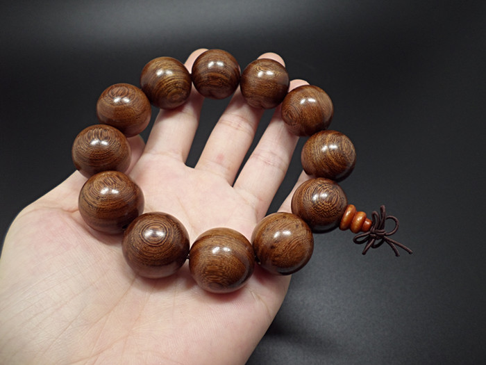 Wholesale Buddha Jewelry Natural authentic gold sandalwood beads bracelet for men and women Christmas Gift VGB039 6