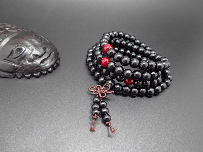 Wholesale Fashion Natural Sandalwood beads Buddhist prayer wood bracelet japa malas necklace Tibetan meditation Bracelets VGB040 1