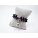 Wholesale Obsidian Bracelet Square crystal Beaded for men and women Yoga Hand Jewelry Accessories Wristband VGB042 0 small