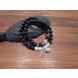 Wholesale Obsidian Bracelet Square crystal Beaded for men and women Yoga Hand Jewelry Accessories Wristband VGB042 4 small