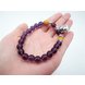 Wholesale 2020 Lucky Cat Stone Beads Bracelet Bangles Simple Sweet Amethyst Bracelets for Women Girls Birthday Gift Charm Jewelry VGB043 1 small