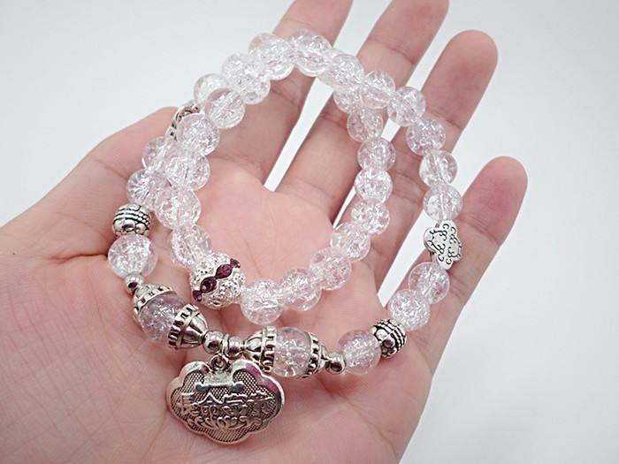 Wholesale Popular Chinese national Style String Multi-element Crystal Beaded bracelet hand accessories for women charm bracelet VGB044 5