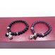 Wholesale Fashion wholesale Handmade jewelry Crown Charms Crystal Beaded Bracelet for Women New Fashion DIY Jewelry VGB048 1 small