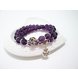 Wholesale Natural amethyst Bead Bracelet For Women Animal Lucky cats Charm Bracelets Crystal Quartzs VGB050 1 small