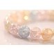 Wholesale Sweet Colorful Burst Crystal Candy Beads Natural Stone Round Loose Bead for Jewelry Bracelet VGB051 3 small