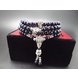 Wholesale Planet Blue sand Beaded bracelets Buddhist Buddha Meditation Prayer Beads Mala Bracelet VGB052 2 small