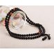 Wholesale Black Obsidian Bracelet Carnelian Beads Stretch Bracelets Buddhist Mediation Prayer Beads Mala Fashion Couple Bracelets VGB053 1 small
